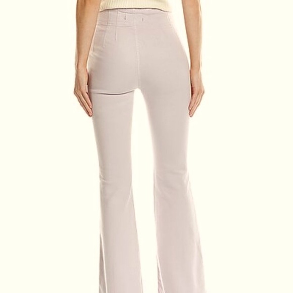NWT Free People Jayde Flare Jeans in mushroom 492sn - Picture 7 of 10